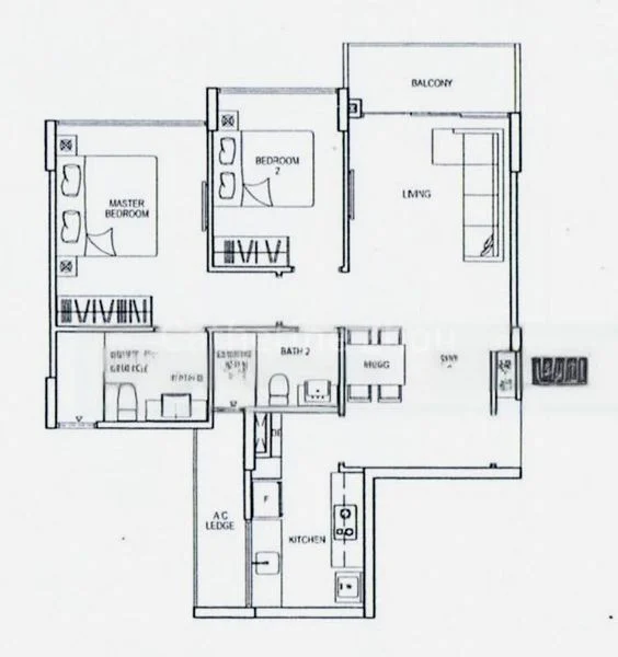 2 Bed Executive Condo for Sale in  Esparina Residences - Image 7