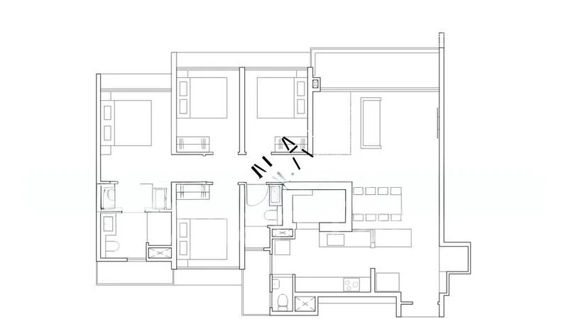 4 Bed Condo for Rent in  Leonie Condotel - Image 19