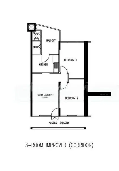 3 Room (3I) HDB for Sale in  116 Lorong 2 Toa Payoh - Image 10