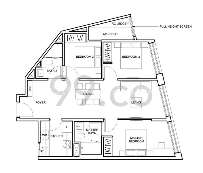 Common Room (Condo) for Rent in  One Saint Michael's - Image 10