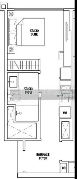 Studio Executive Condo for Rent in  Citylife @ Tampines - Image 5
