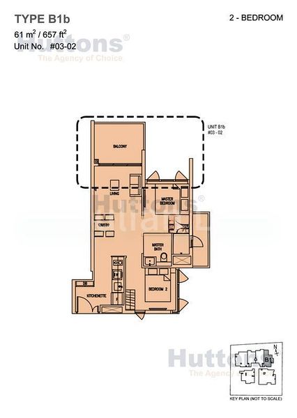 2 Bed Condo for Rent in  Mattar Residences - Image 5