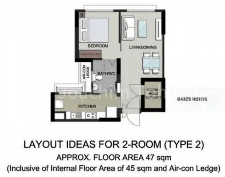 2 Room (2A) HDB for Sale in  351C Anchorvale Road - Image 6