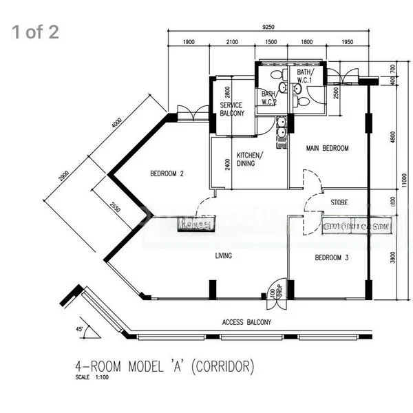 4 Room (4A) HDB for Sale in  735 Jurong West Street 75 - Image 9