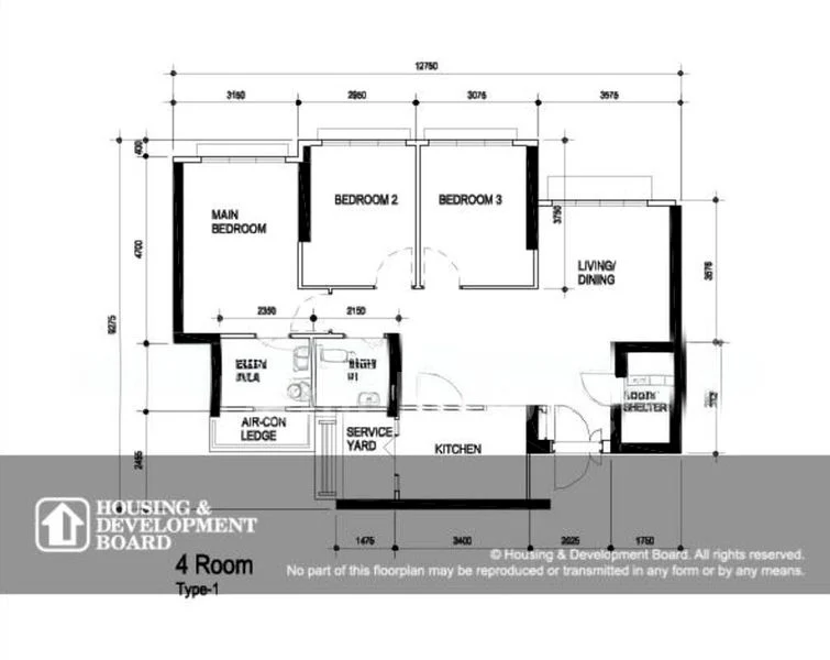 4 Room (4I) HDB for Sale in  227A Ang Mo Kio Street 23 - Image 15