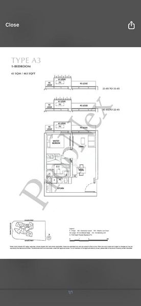 1 Bed Condo for Rent in  Newport Residences / Newport Tower - Image 6