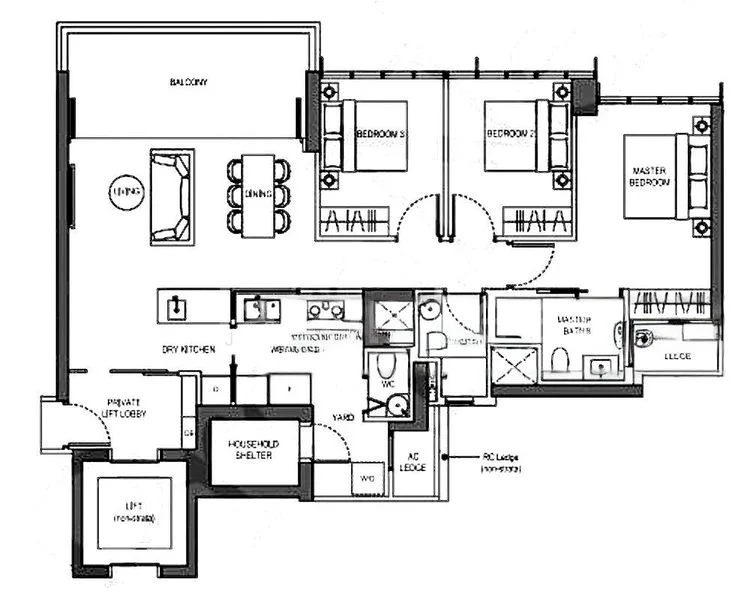 3 Bed Condo for Sale in  Liv @ MB - Image 10