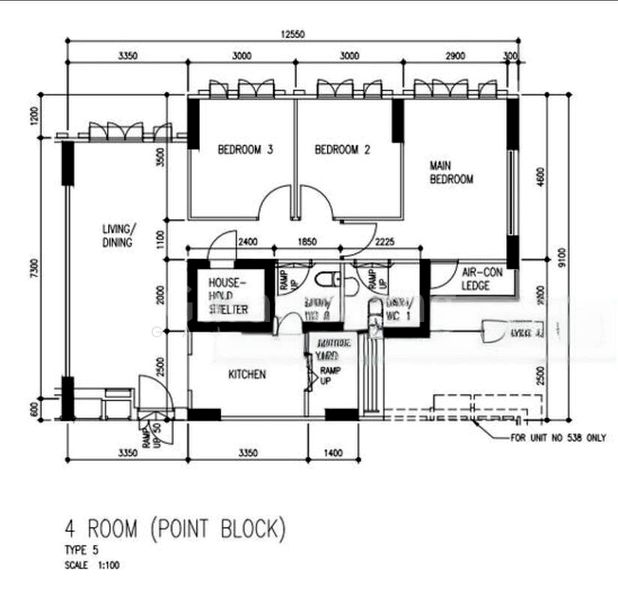 4 Room (4A) HDB for Sale in  485 Segar Road - Image 6