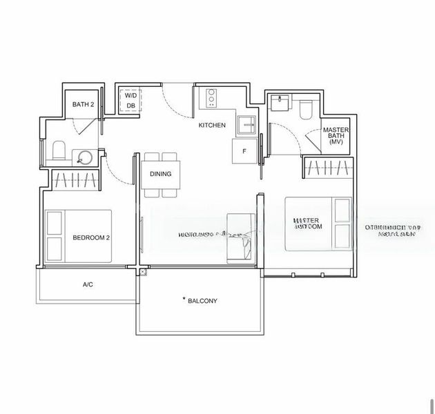 Room (Condo) for Rent in  Arena Residences - Image 9