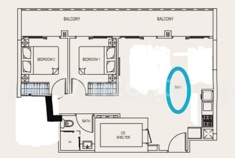 2 Bed Condo for Rent in  East Village - Image 9