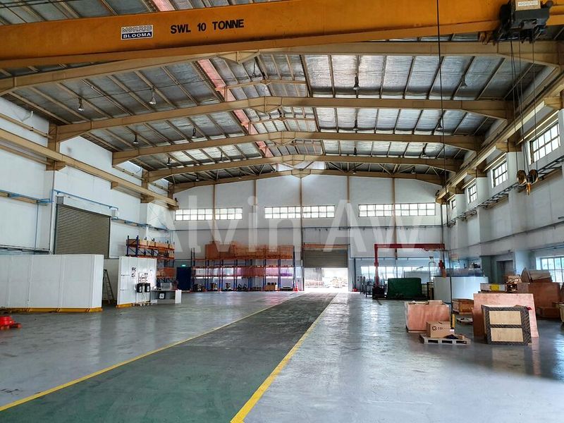 Factory / Workshop (B2) for Sale: Jurong Tuas Factory - High Ceiling - 100% Crane Coverage - Excellent Corporate Image - Image 2