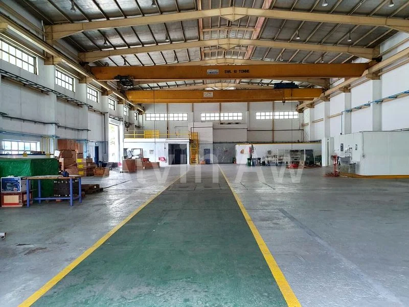 Factory / Workshop (B2) for Sale: Jurong Tuas Factory - High Ceiling - 100% Crane Coverage - Excellent Corporate Image - Image 3