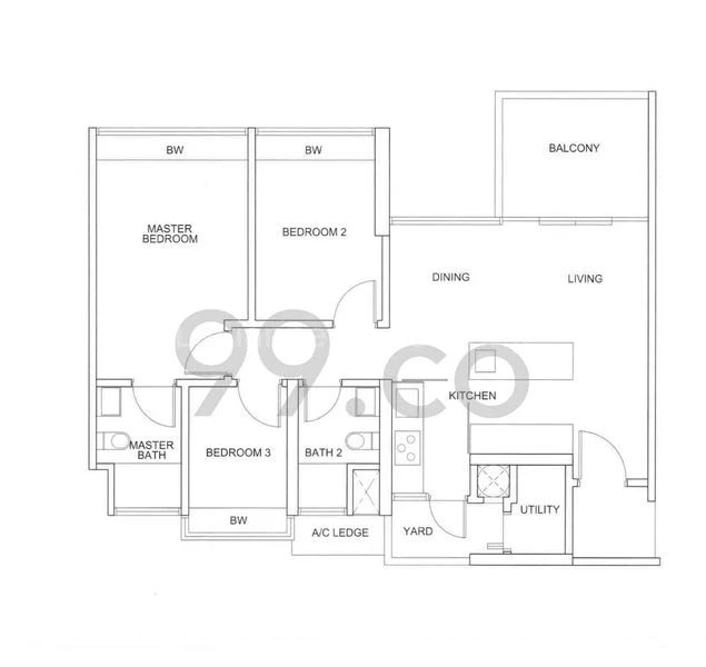 3 Bed Condo for Sale in Centro Residences - Image 19