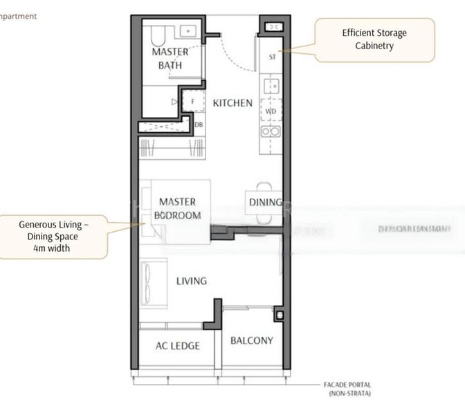 2 Bed Condo for Sale in  The Robertson Opus / Robertson Opus - Image 11