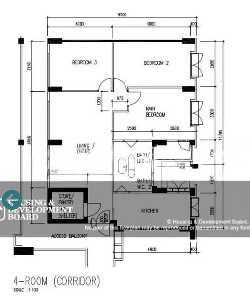 4 Room (4A) HDB for Sale in  188D Rivervale Drive - Image 13