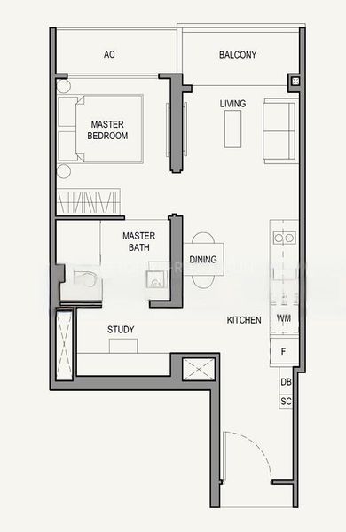 1 Bed Condo for Sale in  Parc Botannia - Image 10