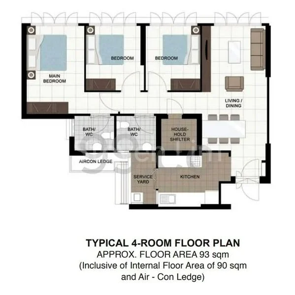 Common Room (HDB) for Rent in  472A Fernvale Street - Image 10