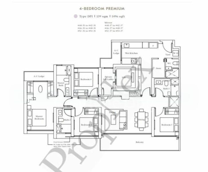 4 Bed Condo for Rent in Avenue South Residence - Image 10