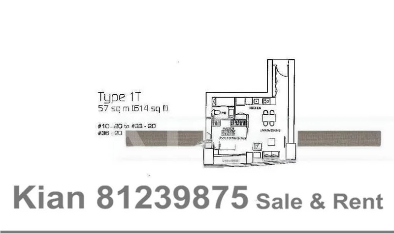 1 Bed Apartment (Condo) for Rent in  The Sail @ Marina Bay - Image 10