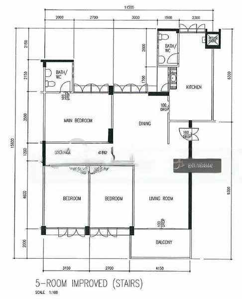 5 Room (5I) HDB for Rent in  116 Jurong East Street 13 - Image 17