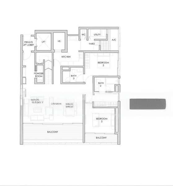 3 Bed Condo for Rent in  Lloyd Sixtyfive - Image 7