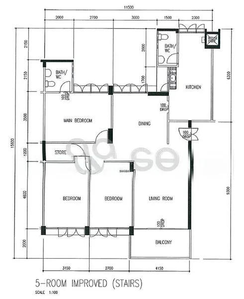 5 Room (5I) HDB for Rent in  101 Clementi Street 14 - Image 6
