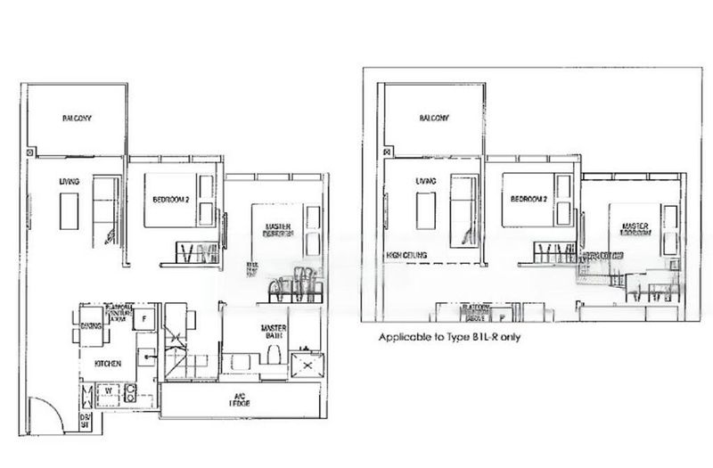 2 Bed Condo for Rent in  Sims Urban Oasis - Image 6