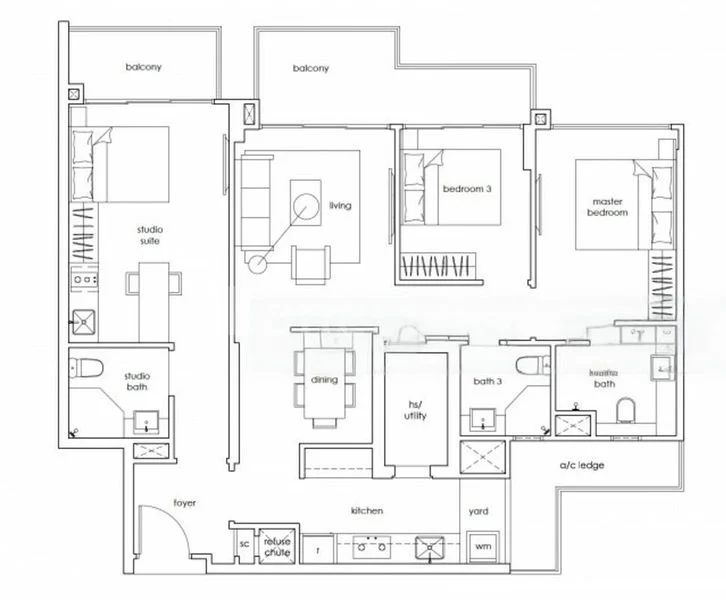 Room (Condo) for Rent in  Heron Bay - Image 16