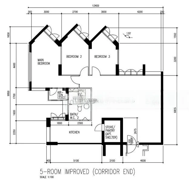 5 Room (5A) HDB for Sale in  671A Klang Lane - Image 11