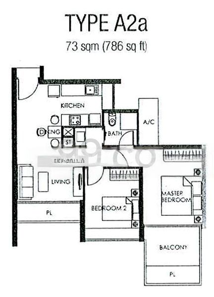 2 Bed Condo for Sale in  The Metropolitan Condominium - Image 15