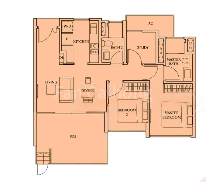 3 Bed Condo for Sale in  The Inflora - Image 15