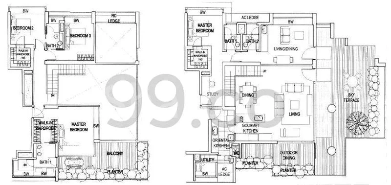 5 Bed Apartment (Condo) for Rent in  Skypark - Image 21