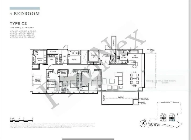 4 Bed Condo for Rent in  Boulevard 88 - Image 11