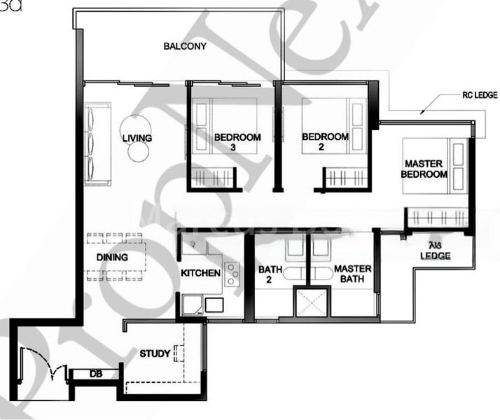 3 Bed Condo for Sale in  Kingsford Waterbay - Image 10