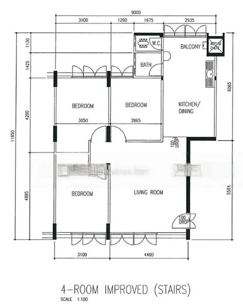 4 Room (4A) HDB for Rent in  131 Rivervale Street - Image 11