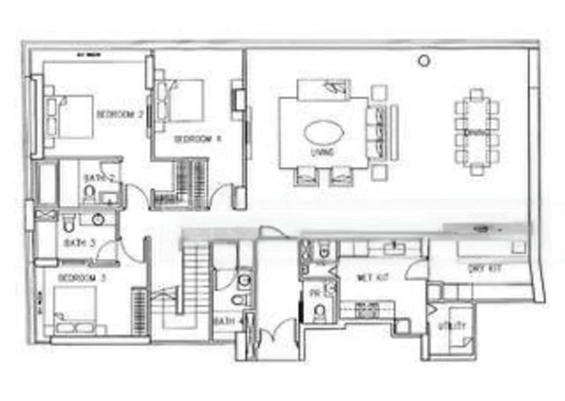 5 Bed Condo for Rent in  Marina Bay Residences - Image 18