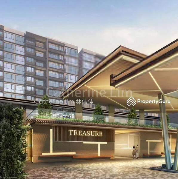 1 Bed Condo for Rent in  Treasure at Tampines - Image 2