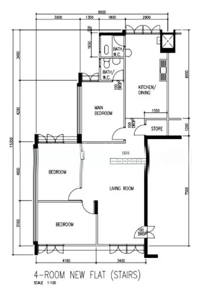 4 Room (4NG) HDB for Sale in  175 Ang Mo Kio Avenue 4 - Image 5