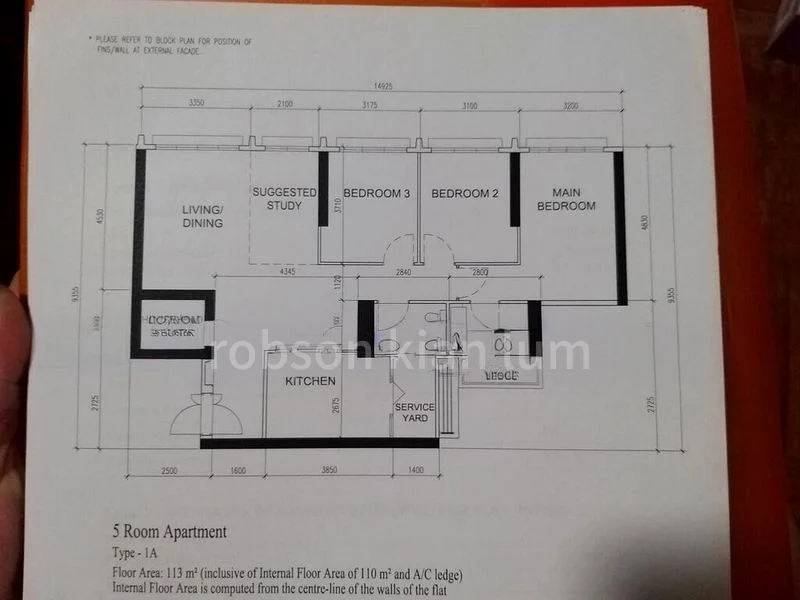 5 Room (5I) HDB for Sale in  445A Clementi Avenue 3 - Image 13