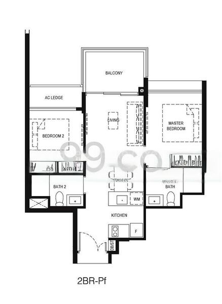 2 Bed Condo for Sale in Normanton Park - Image 4