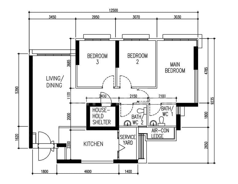 4 Room (4A) HDB for Sale in  90A Telok Blangah Street 31 - Image 9