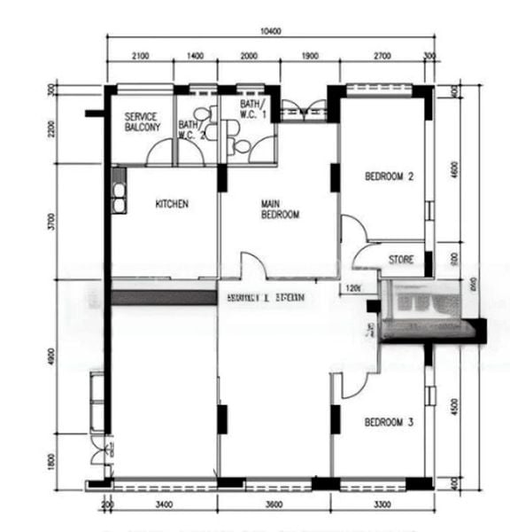 5 Room (5I) HDB for Rent in  775 Pasir Ris Street 71 - Image 15