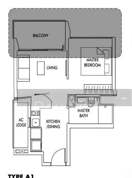 1 Bed Executive Condo for Rent in  Sol Acres - Image 9