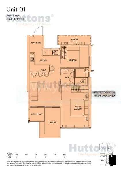 2 Bed Condo for Rent in  8 Hullet - Image 6
