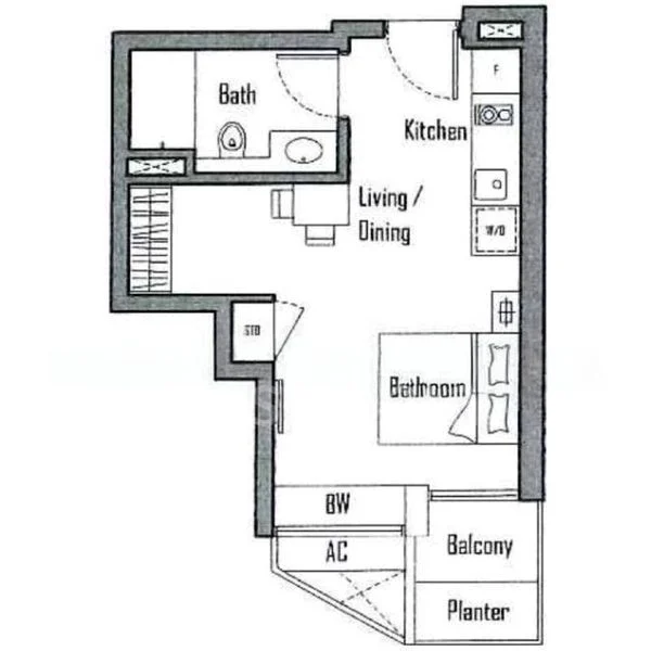 1 Bed Condo for Rent in  Shenton Way - Image 15