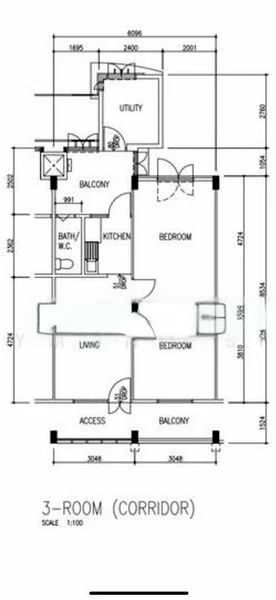 3 Room (3STD) HDB for Sale in  36 Beo Crescent - Image 5