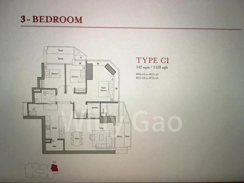 3 Bed Condo for Rent in  V On Shenton - Image 5