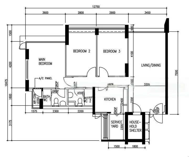 4 Room (4A) HDB for Sale in  337A Tah Ching Road - Image 12