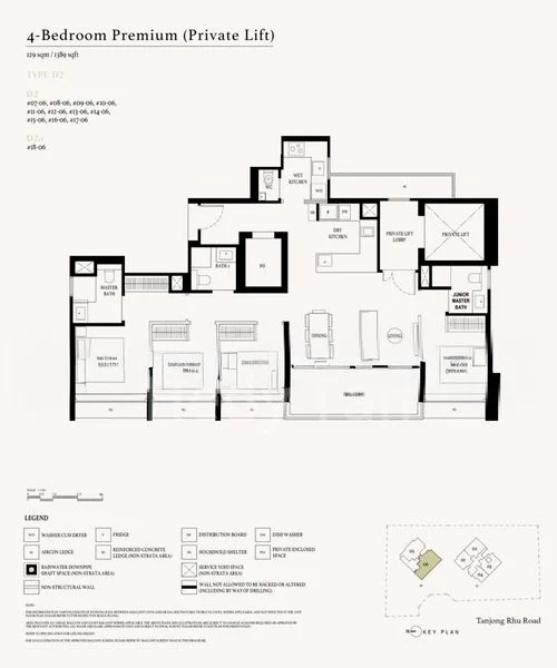 4 Bed Condo for Sale in Arina East Residences - Image 5