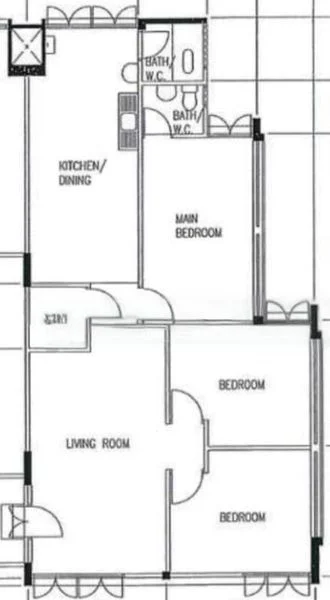 4 Room (4NG) HDB for Rent in 326 Clementi Avenue 5 - Image 12